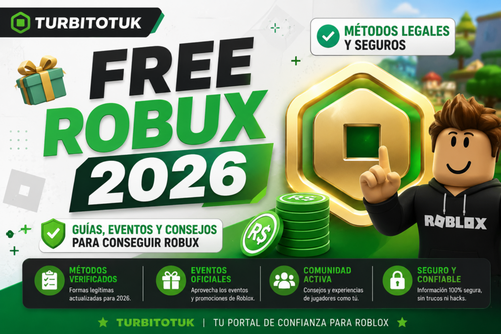 TURBITOTUK -How to get free Robux legally.